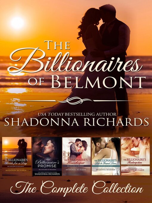 Title details for Billionaires of Belmont Boxed Set (Books 1-5) by Shadonna Richards - Available